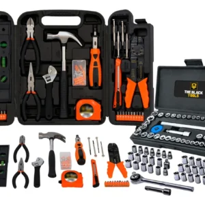 kit jogo de ferramentas completo c/ soquetes e chaves tbt12940k the black tools