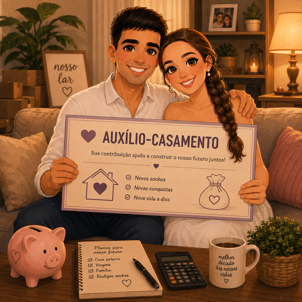 auxílio casamento